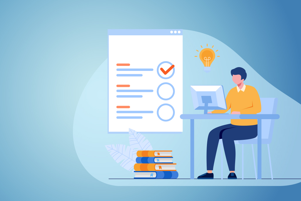 Digital examination evaluation module - College ERP system software